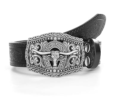 小物 AFB Buckle belt cow leather size L LOGO BUCKLE BELT – AFB